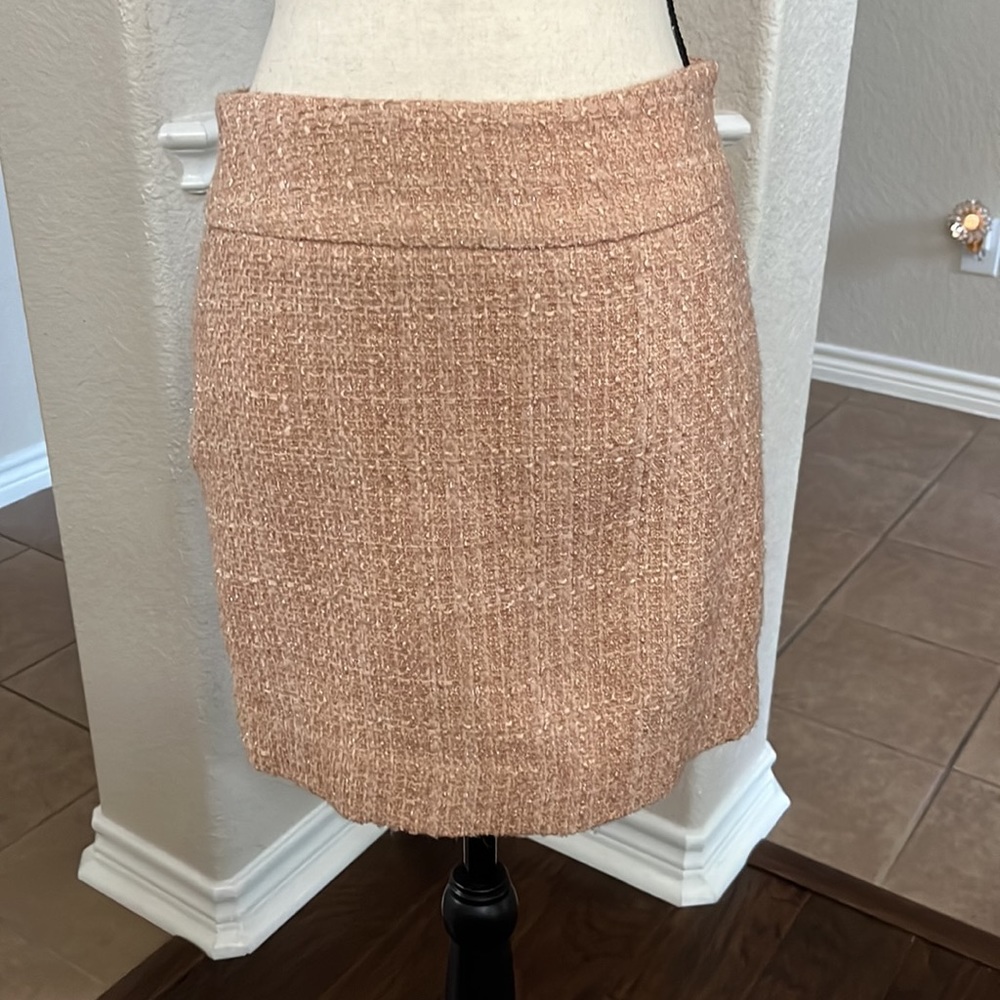 The Limited pink tweed retro mini skirt  Size 2